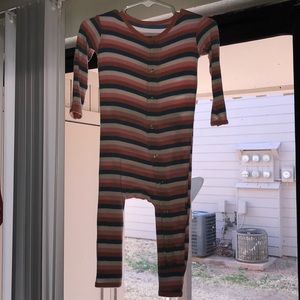 Girl Salty Sea Stripe Kickee Pants (HTF)